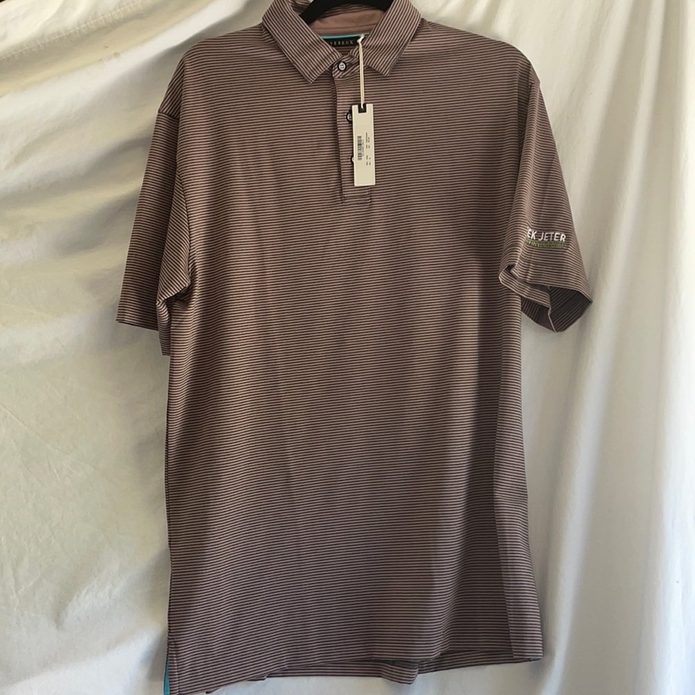 NWT Derek Jeter celebrity international golf polo- Devereux